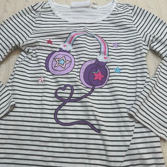 Long Sleeve Music Tee sz 5 Long Sleeve T-Shirt - Picture 2 of 7